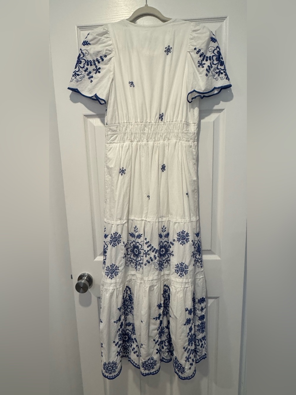 Anthropologie Somerset Eyelet Maxi Dress in Small - Picture 10 of 14